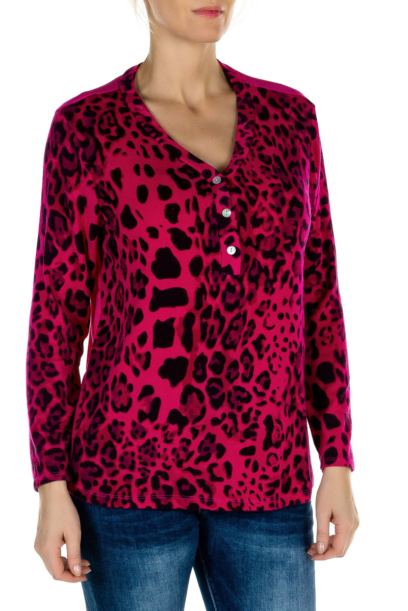 Cheetah Print Pullover