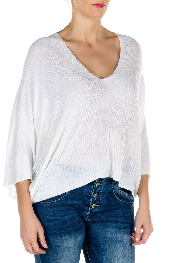 Pullover Top with Dolman sleeve