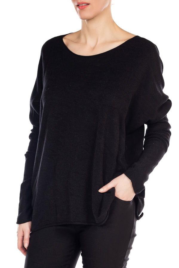 Pullover Cashmere Blend Top
